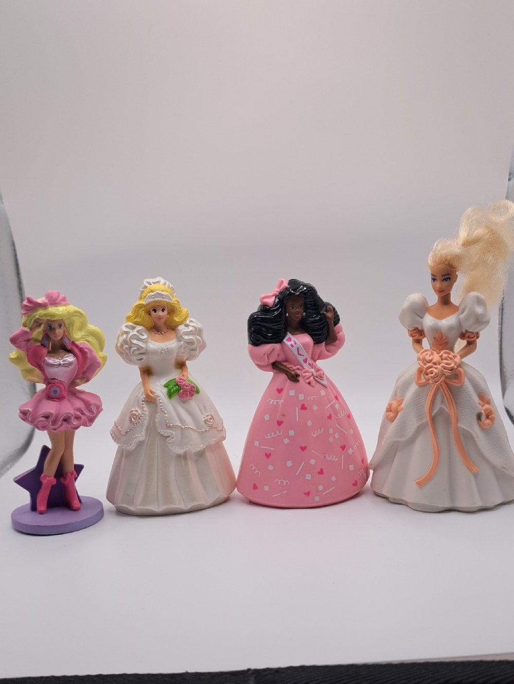Set Of 4 Vintage Happy Meal Barbies